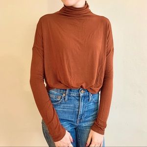 Aritzia Babaton Seaton T-Shirt in Caramelized